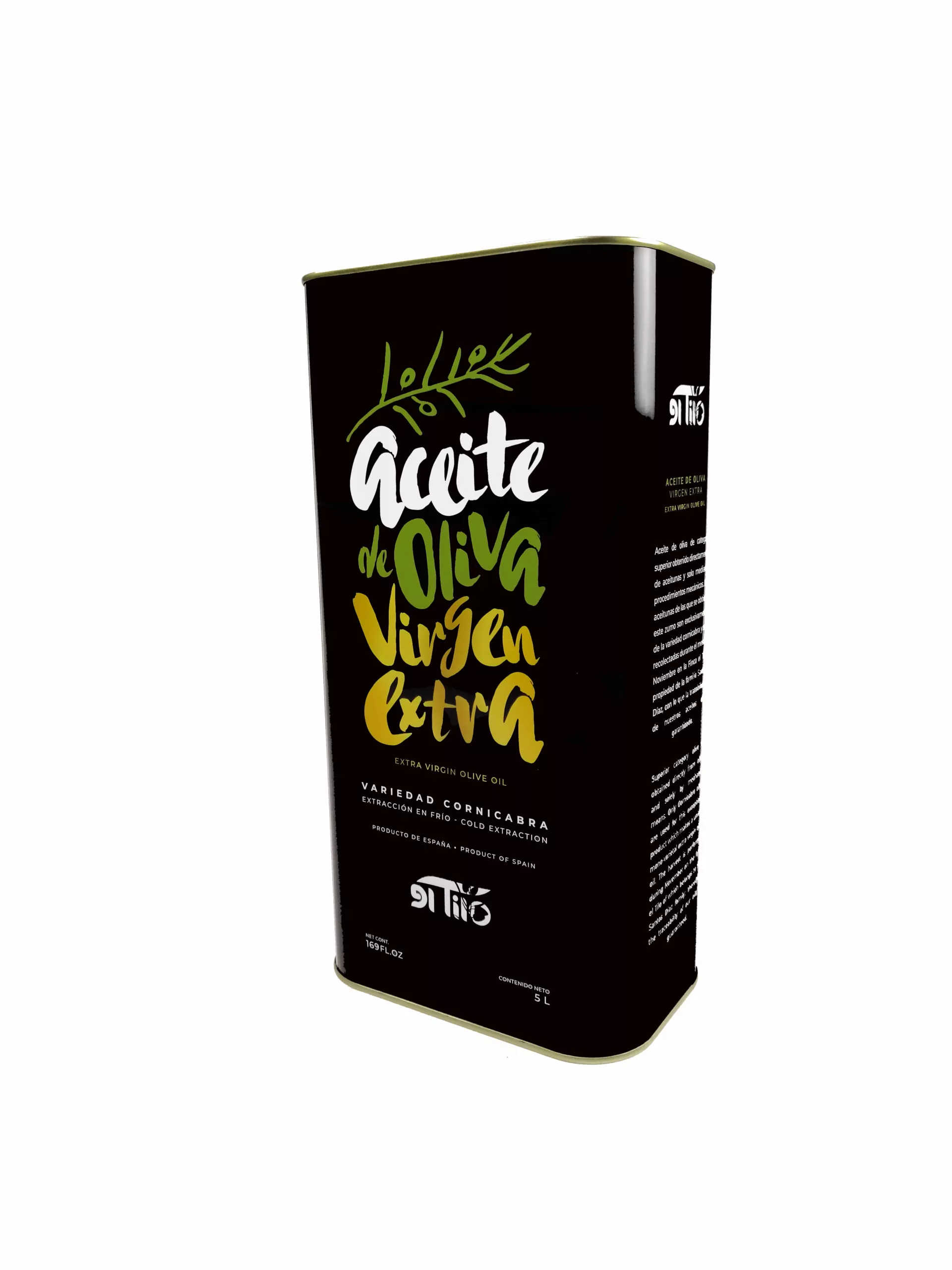 Oliba Olio Birjin Estra Cornicabra 5L EL TILO