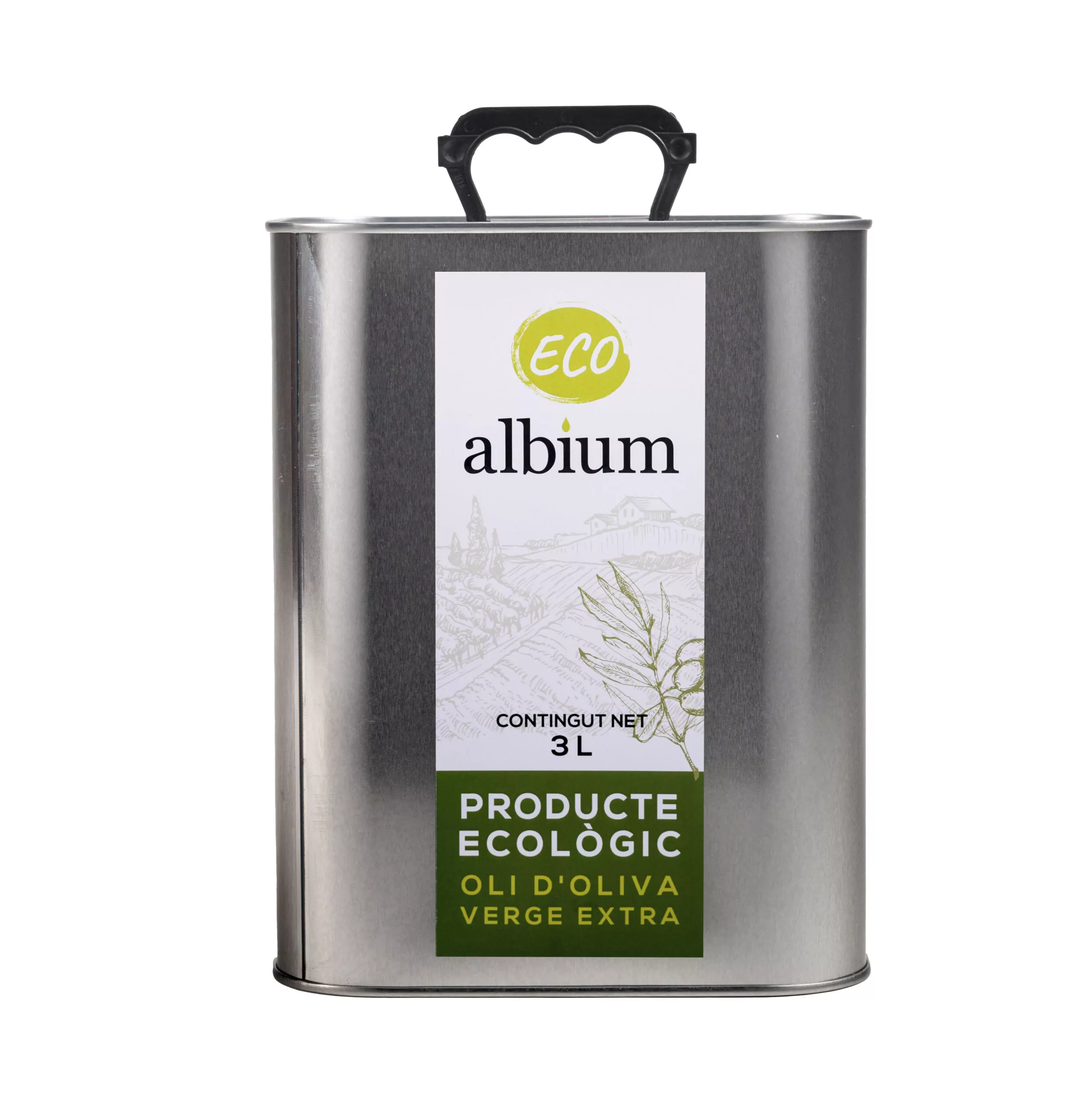 Oliba Olio Birjin Estra ARBEQUINA EKOLOGIKOA ALBIUM